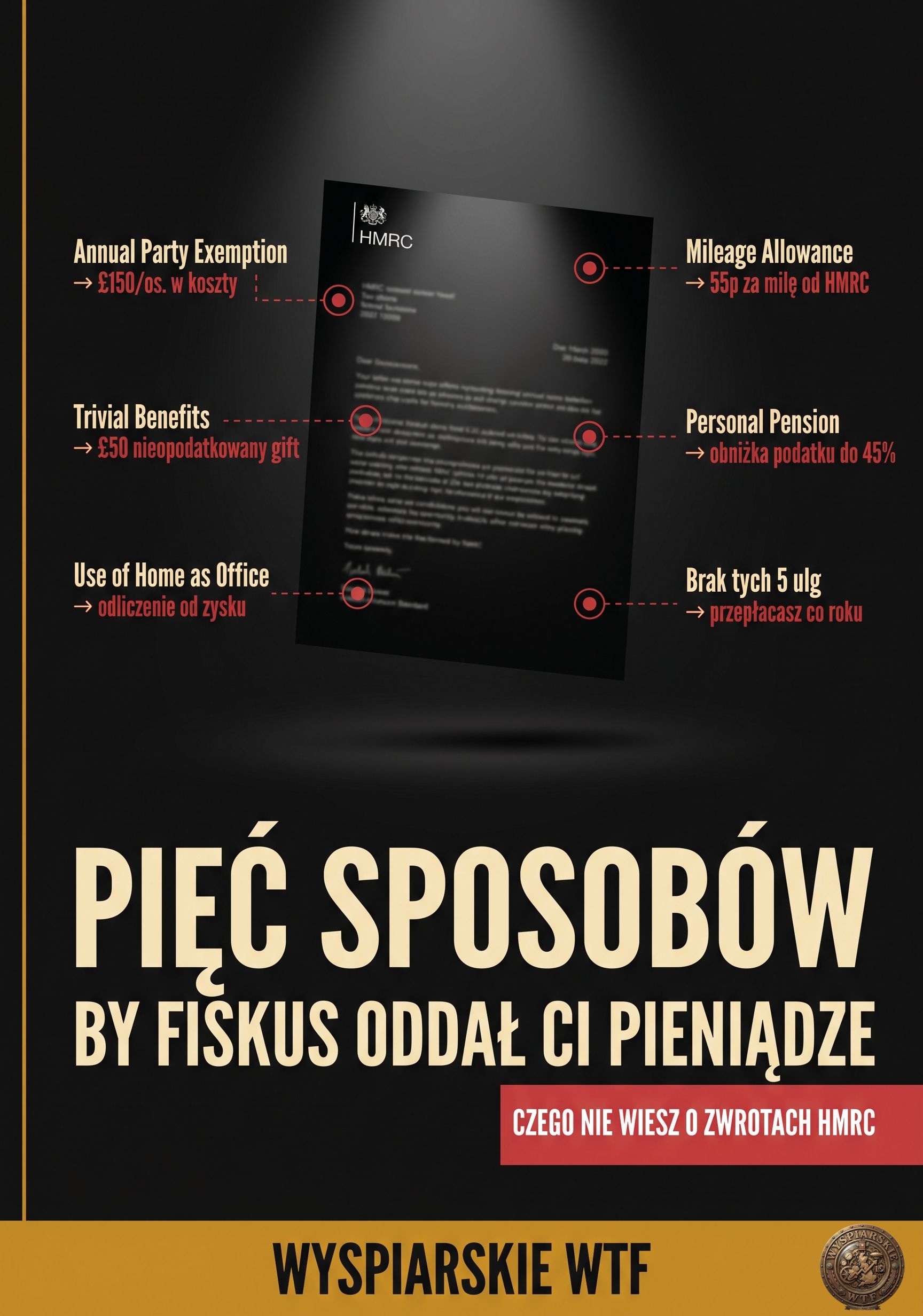 Pięć ulg podatkowych UK